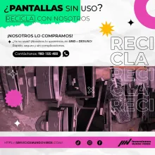  Compramos tus pantallas en desuso 
