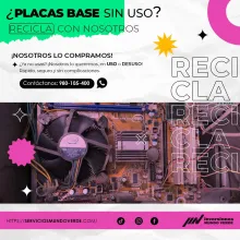  Compramos tus placas base en desuso 