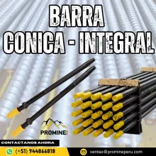 BARRA CONICA . PROMINE . TALUD . SOSTENIMIENTO 