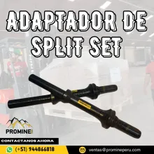 ADAPTADOR . SPLIT SET . PROMINE . PERNO ANCLAJE