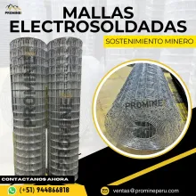 MALLAS ELECTROSOLDADAS GALVANIZADAS . PROMINE . MINERIA 