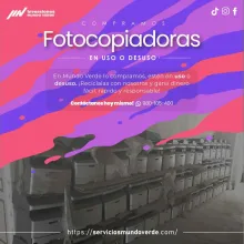 COMPRAMOS FOTOCOPIADORAS