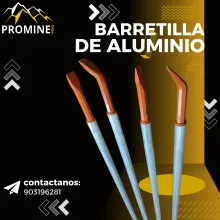 BARRETILLAS DE ALUMINIO HERRAMIENTA LIGERA Y RESISTENTE