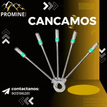CÁNCAMOS SUJECIÓN RESISTENTE PARA MINERÍA