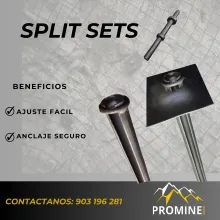 SPLIT SET ANCLAJE RÁPIDO Y SEGURO PARA MINERÍA