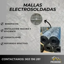 MALLAS ELECTROSOLDADAS REFUERZO PARA MINERÍA