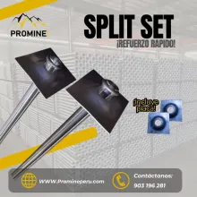 SPLIT SET ANCLAJE RÁPIDO Y SEGURO PARA MINERÍA