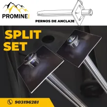 SPLIT SET ANCLAJE EFICIENTE PARA MINERÍA