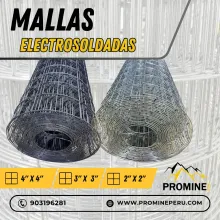 MALLAS ELECTROSOLDADAS REFUERZO ESTRUCTURAL PARA MINERÍA