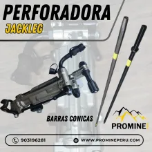 PERFORADORA JACKLEG EQUIPO DE PERFORACIÓN PARA MINERÍA