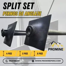 SPLIT SET ANCLAJE RÁPIDO Y SEGURO PARA MINERÍA