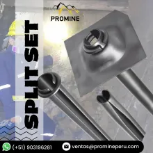 SPLIT SET ANCLAJE RÁPIDO Y SEGURO PARA MINERÍA