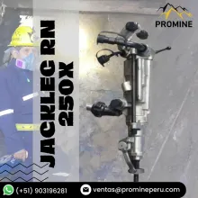 JACKLEG 250X PERFORADORA DE ALTA RENDIMIENTO PARA MINERÍA