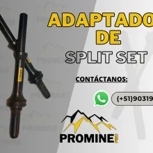 ADAPTADOR DE SPLIT SET CONEXIÓN RÁPIDA PARA ANCLAJES MINER