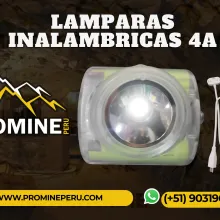 LÁMPARAS INALÁMBRICAS 4A ILUMINACIÓN SEGURA PARA MINERÍA