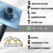 SPLIT SET SISTEMA DE ANCLAJE PARA TÚNELES Y MINERÍA