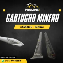 CARTUCHO MINERO - FRAGUA DE ANCLAJE - PROMINE 