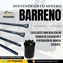 MINEROS - BARRENOS - CONICA - INTEGRAL - PROMINE PERU