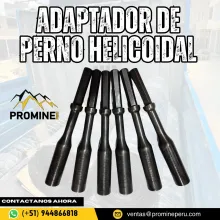 ADAPTADORES MINEROS - PERNO HELICOIDAL - PROMINE 19MM