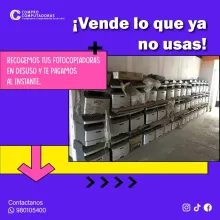 COMPRAMOS FOTOCOPIADORAS