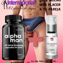 Alphaman 20 Caps Original Duresex Spray