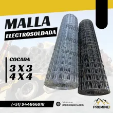 MALLA PARA MINA . ELECTROSOLDADAS . PROMINE . LIMA