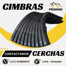 CIMBRAS PARA SOSTENER MINA . ACERO . PROMINE. LIMA