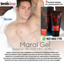  Maral Gel Especial Para Hombres 50 Ml Desarrollado con tecn