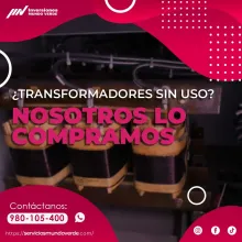 COMPRAMOS TRANSFORMADORES
