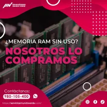 COMPRAMOS MEMORIAS RAM