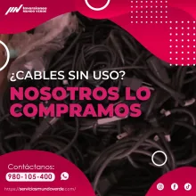 COMPRAMOS CABLES
