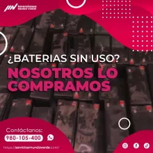COMPRAMOS BATERIAS