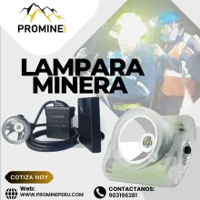 Lámparas Mineras Recargables para Iluminación Subterránea