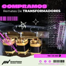 COMPRAMOS TRANSFORMADORES 