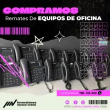 COMPRAMOS EQUIPOS DE OFICINA