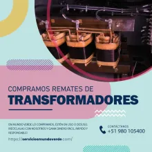 COMPRAMOS TRANSFORMADORES