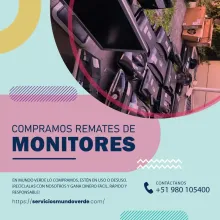 COMPRAMOS MONITORES
