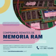 COMPRAMOS MEMORIAS RAM