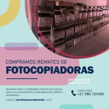 COMPRAMOS FOTOCOPIADORAS