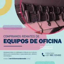 COMPRAMOS EQUIPOS DE OFICINA