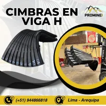 CIMBRAS . VIGA H . PROMINE . MINERIA . LIMA