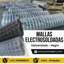 MALLA ELECTROSOLDADA . PROMINE . TEJIDO . MINA 