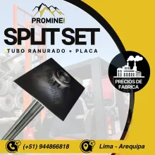 SPLIT SET . PRECIO DE FABRICACION . PROMINE . LIMA 