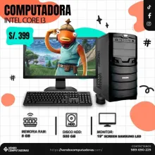  Tu PC intel core i3 con regalos 
