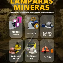 LAMPARAS MINERAS 