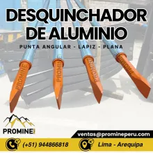 DESQUINCHADOR ALUMINIO . VARIEDAD DE PUNTA . LIMA 