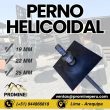 ANCLAJE DE PERNO HELICOIDAL . PROMINE . LIMA . STOCK 