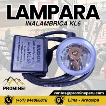 LAMPARA KL6M - ILUMINACION INTERIOR DE MINA . LIMA 