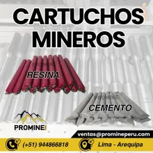 CARTUCHO DE RESINA . CARTUCHO DE CEMENTO . LIMA . CAJA 