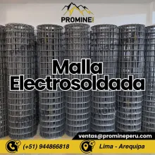 MALLA ELECTROSOLDADA . FABRICA EN LIMA . PROMINE 